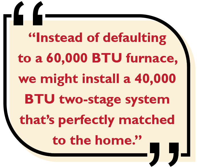 Pull quote on how LiDAR with load calc software makes accuracy better
