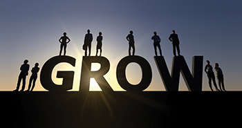 This outlook shows growth