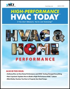 High-Performance HVAC Today - March 2026