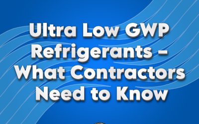 Ultra Low GWP Refrigerants – What Contractors Need to Know – Recorded LIVE at AHR Expo 2026