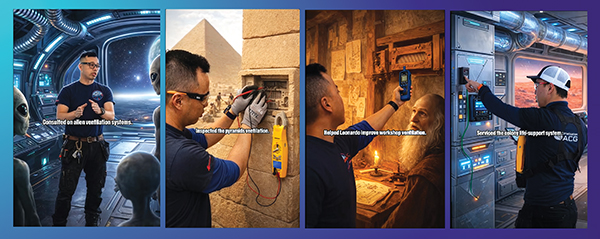 Views of High-Performance HVAC in history and in the future, starring Anthony Woo.