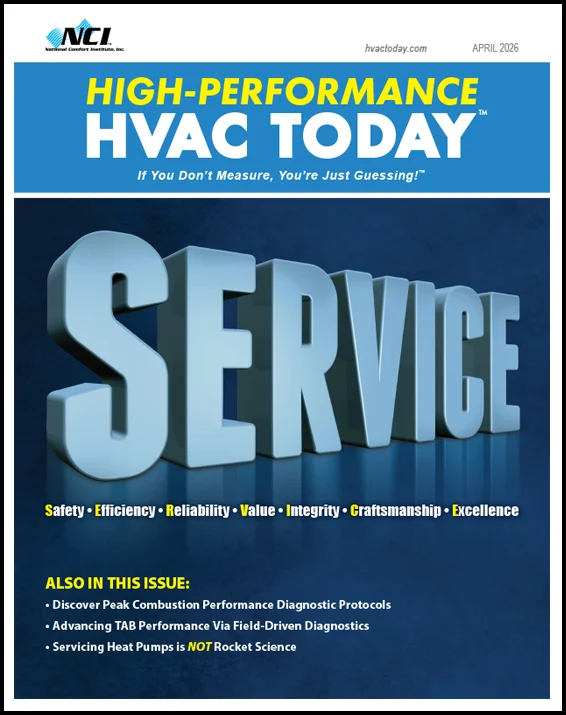 High-Performance HVAC Today - April 2026