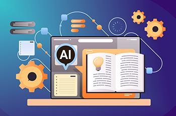 Graphic shows how using AI in your business impacts many things